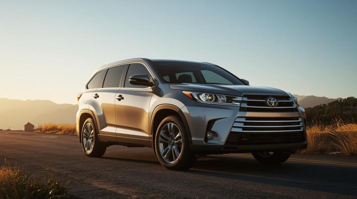 Toyota Highlander SUV city
